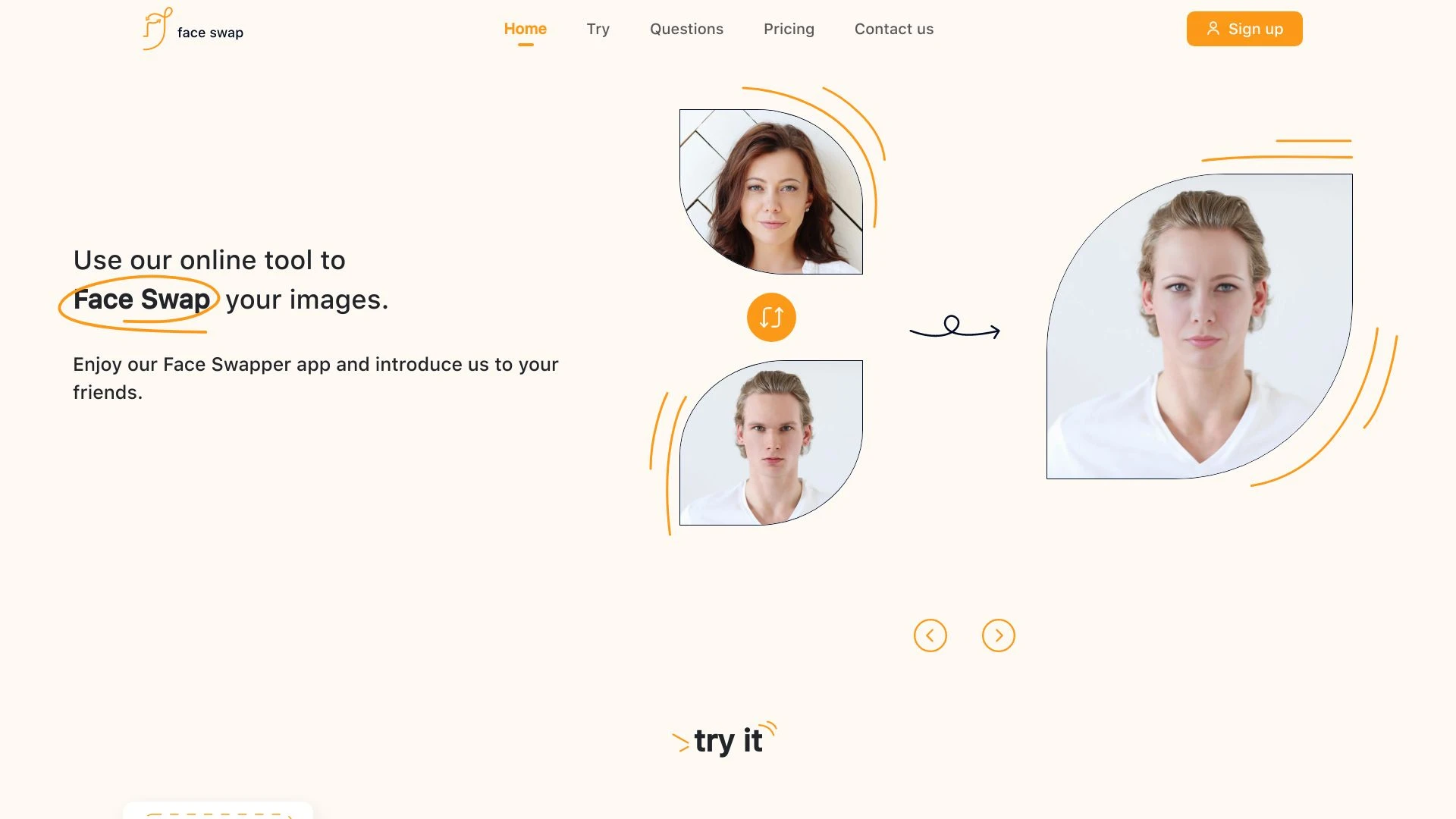 Face Swapper Online - AI Tool Ocean