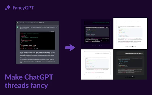 FancyGPT - Chrome Extension - AI Tool Ocean
