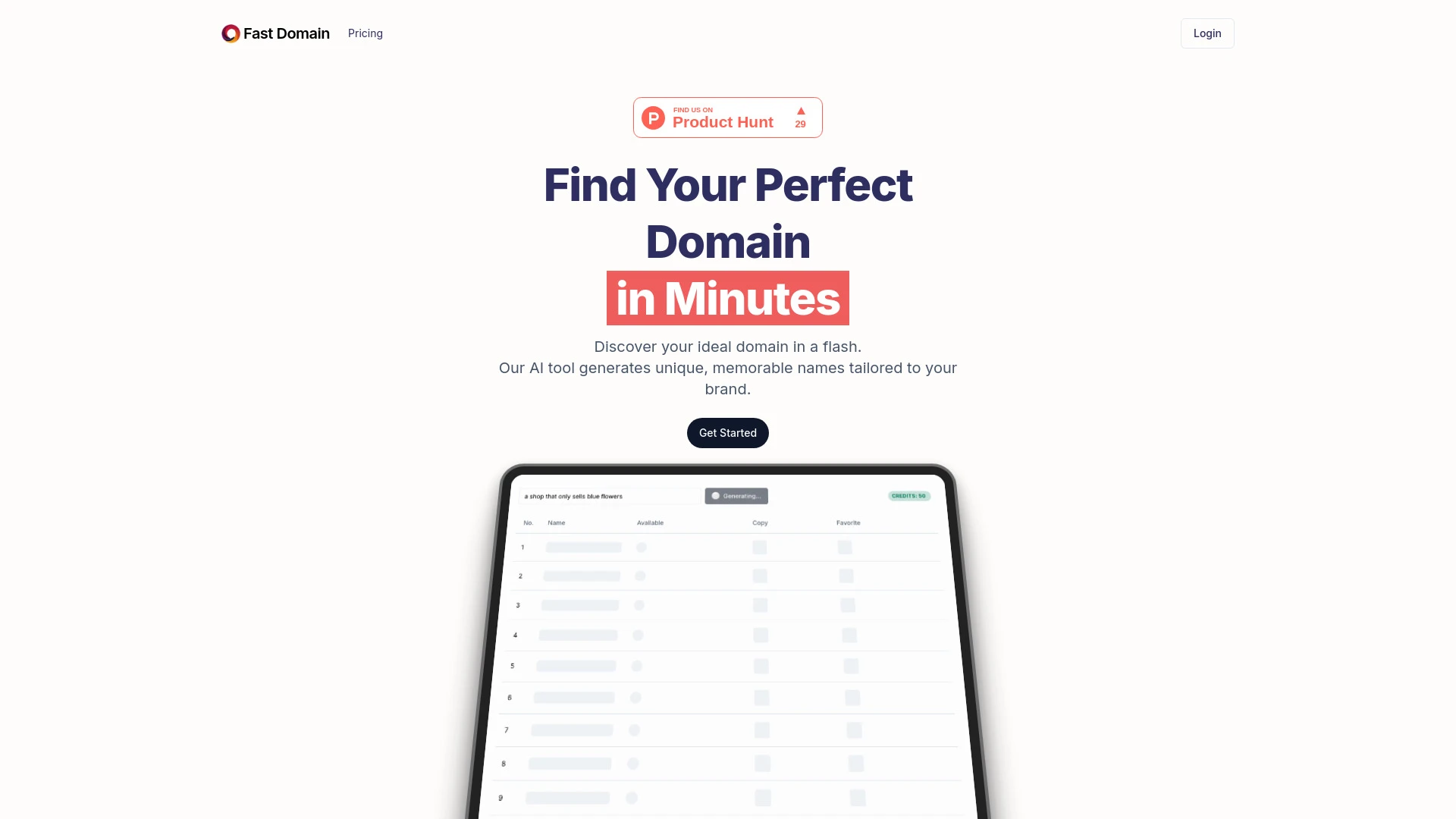 Fast Domain - AI Tool Ocean