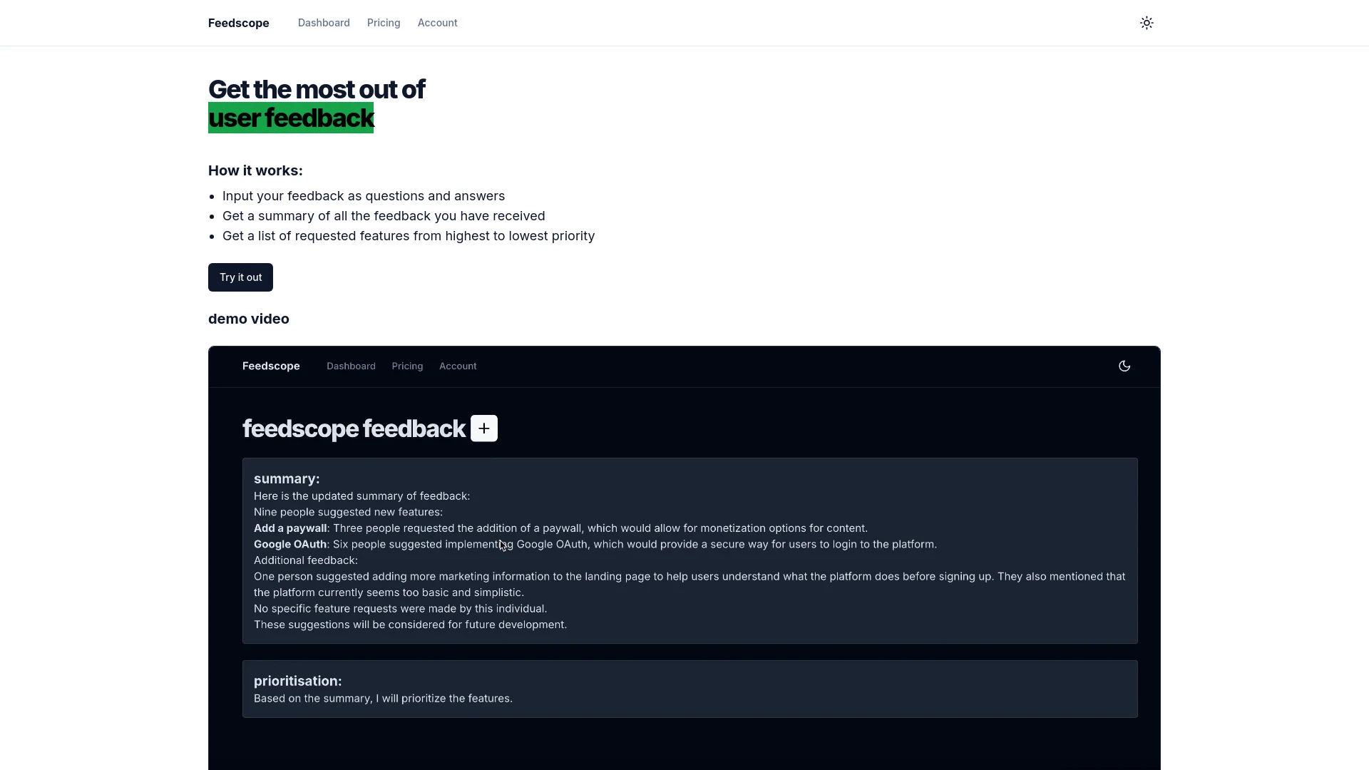 Feedscope - AI Tool Ocean
