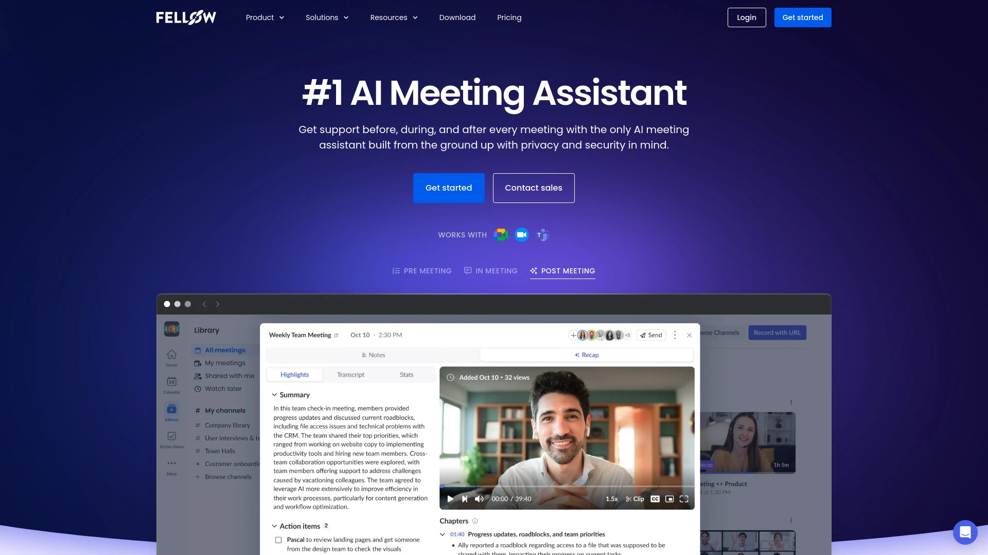 Fellow.app - AI Tool Ocean