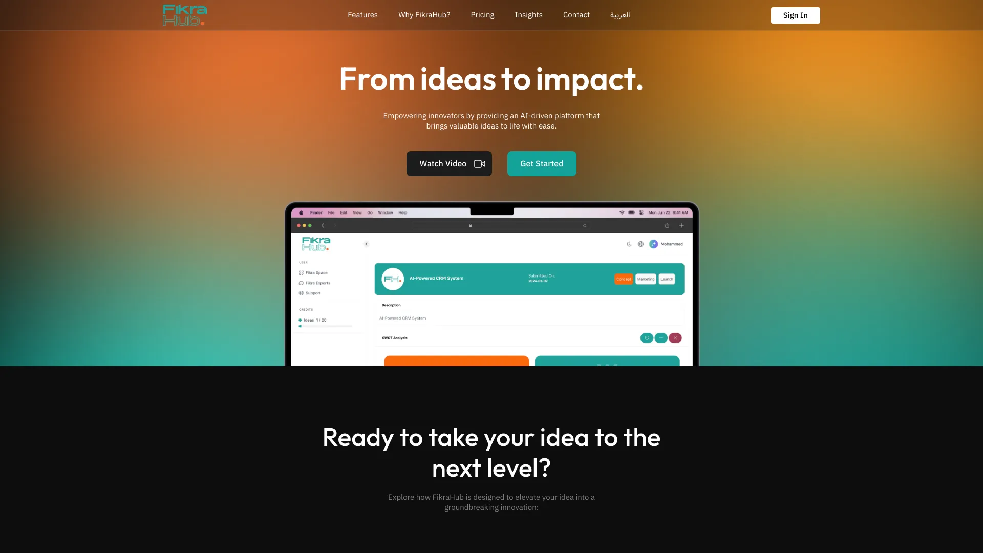 FikraHub - AI Tool Ocean