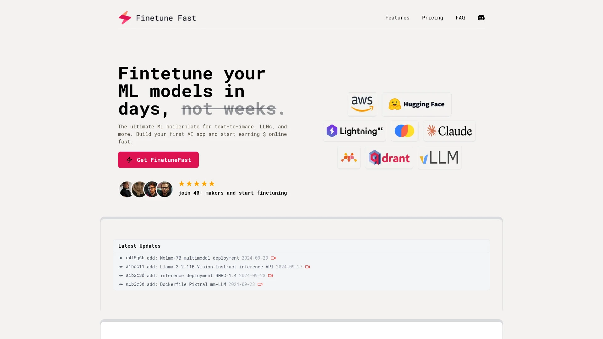 FinetuneFast - AI Tool Ocean