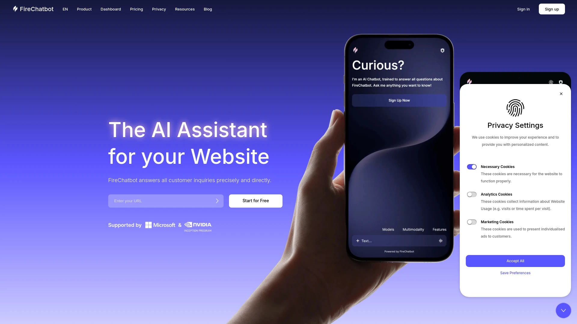 FireChatbot - AI Tool Ocean