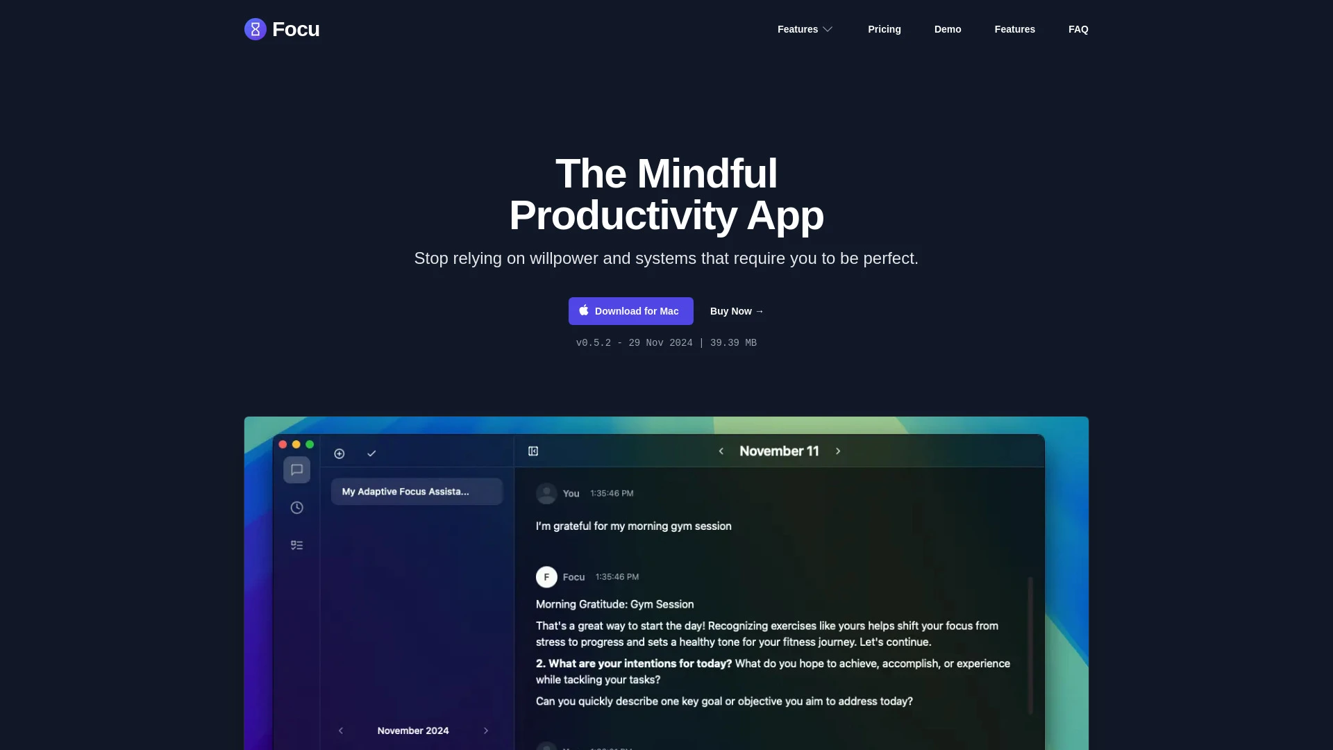 Focu App - AI Tool Ocean