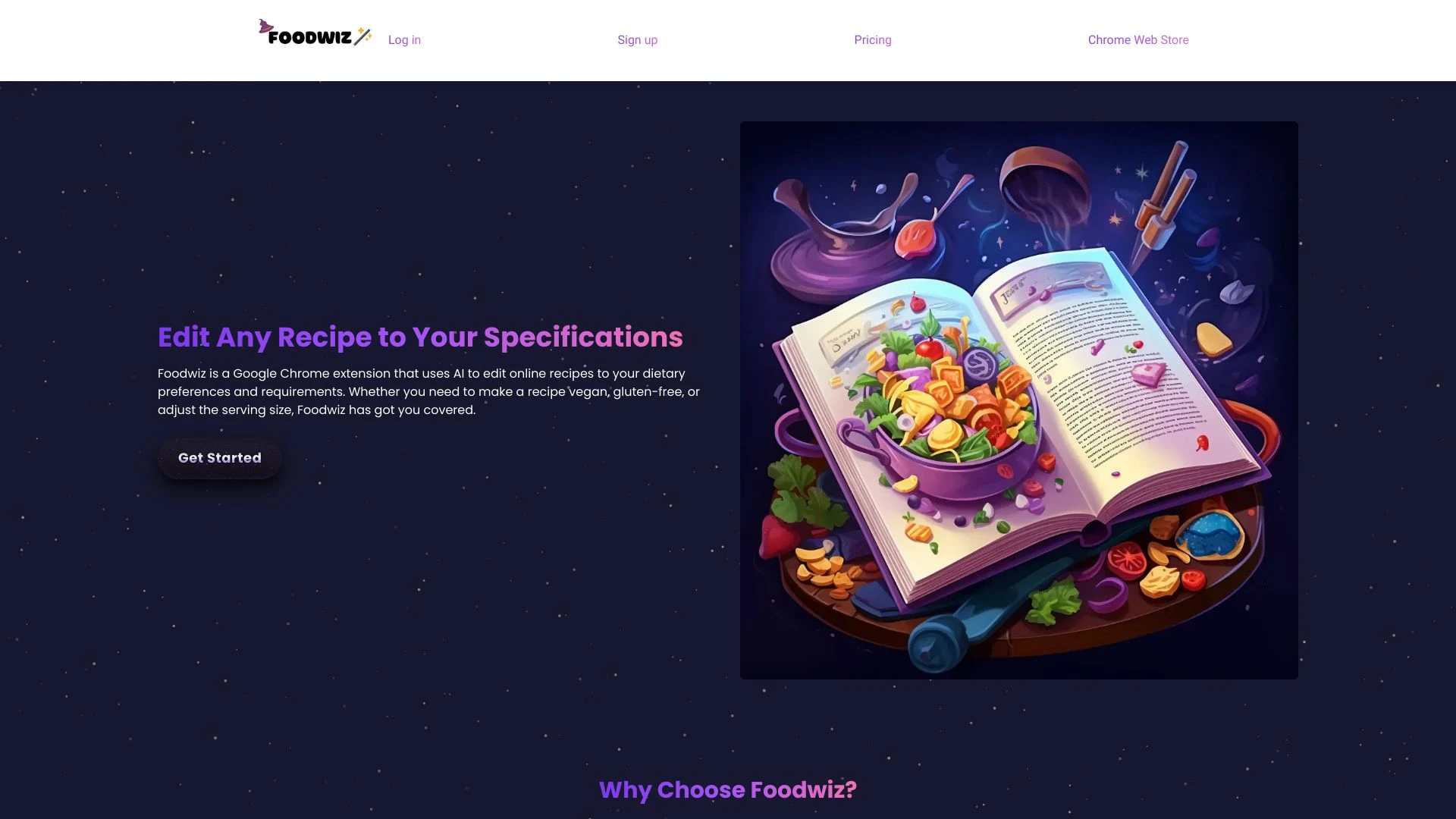 FoodWiz - AI Tool Ocean