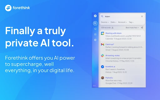 Forethink - Chrome Extension - AI Tool Ocean