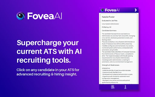 FoveaAI - Chrome Extension - AI Tool Ocean