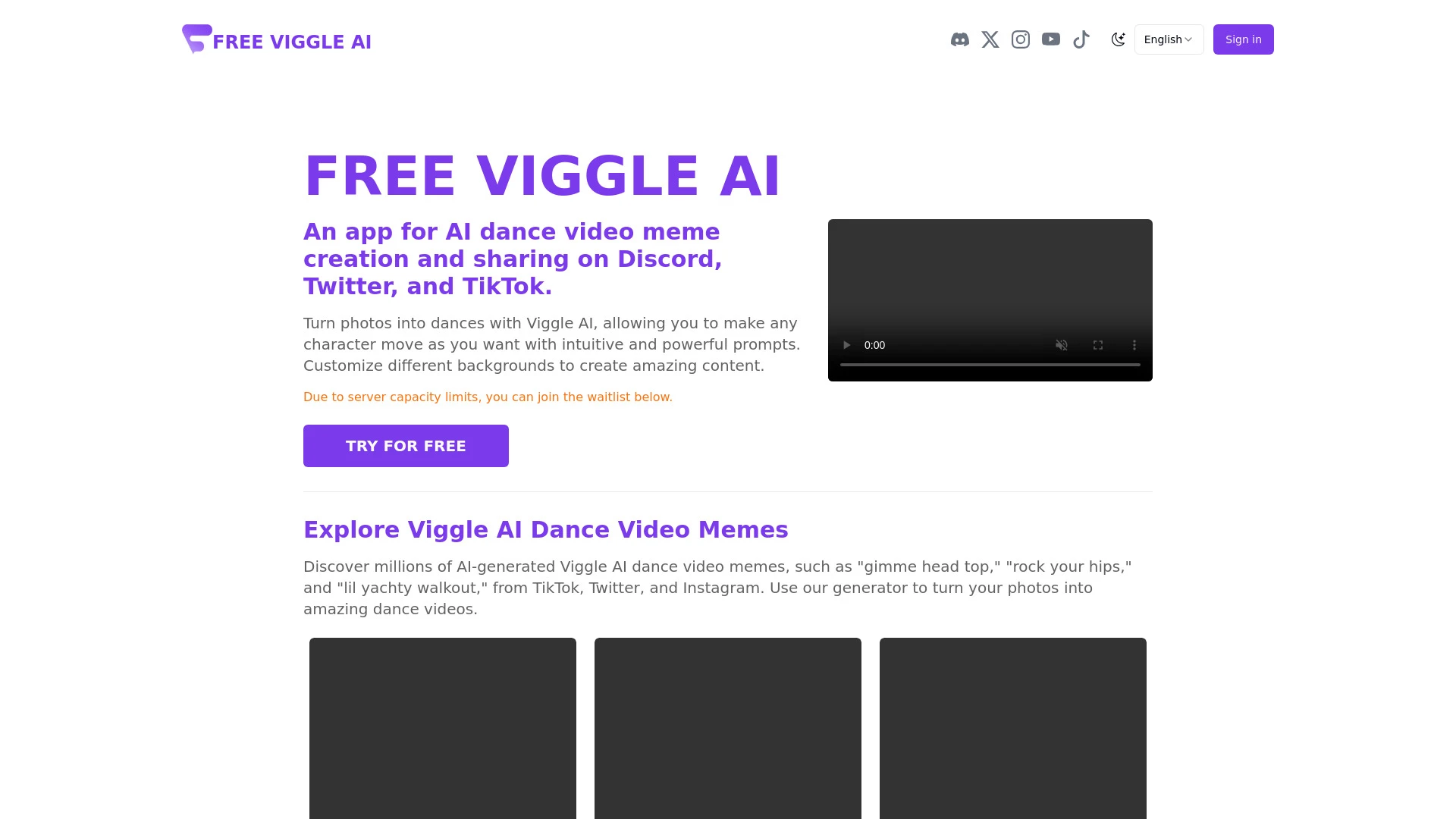 FreeViggleAI - AI Tool Ocean