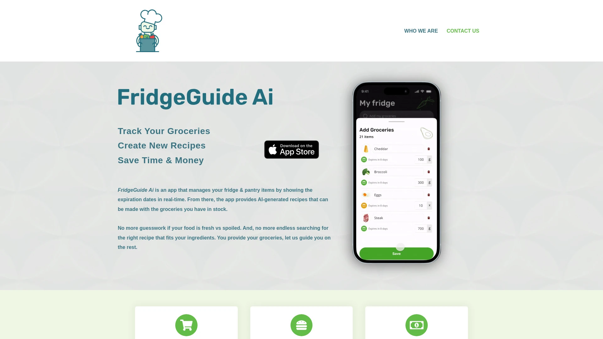 FridgeGuide Ai - AI Tool Ocean
