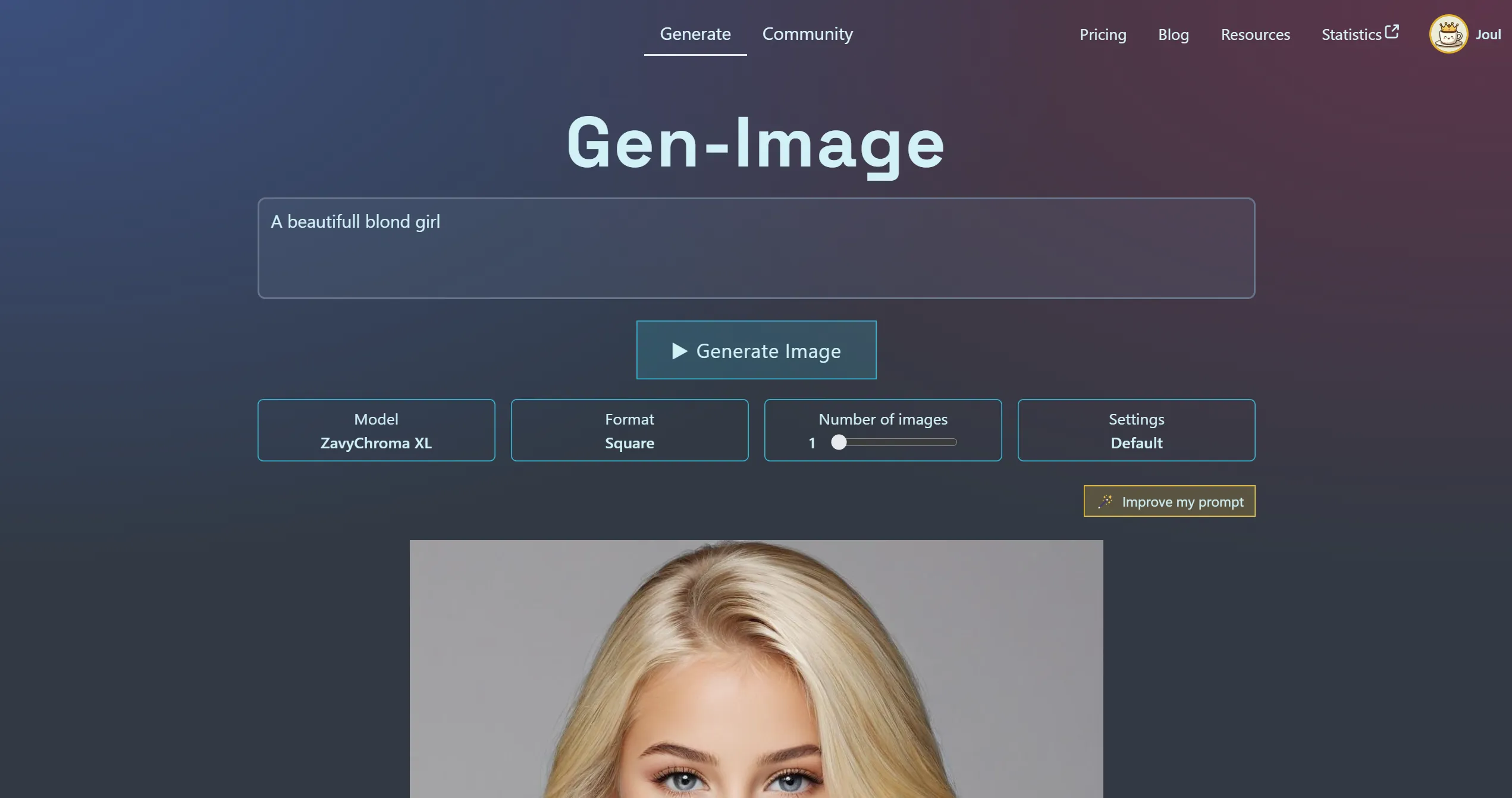 Gen-Image - AI Tool Ocean