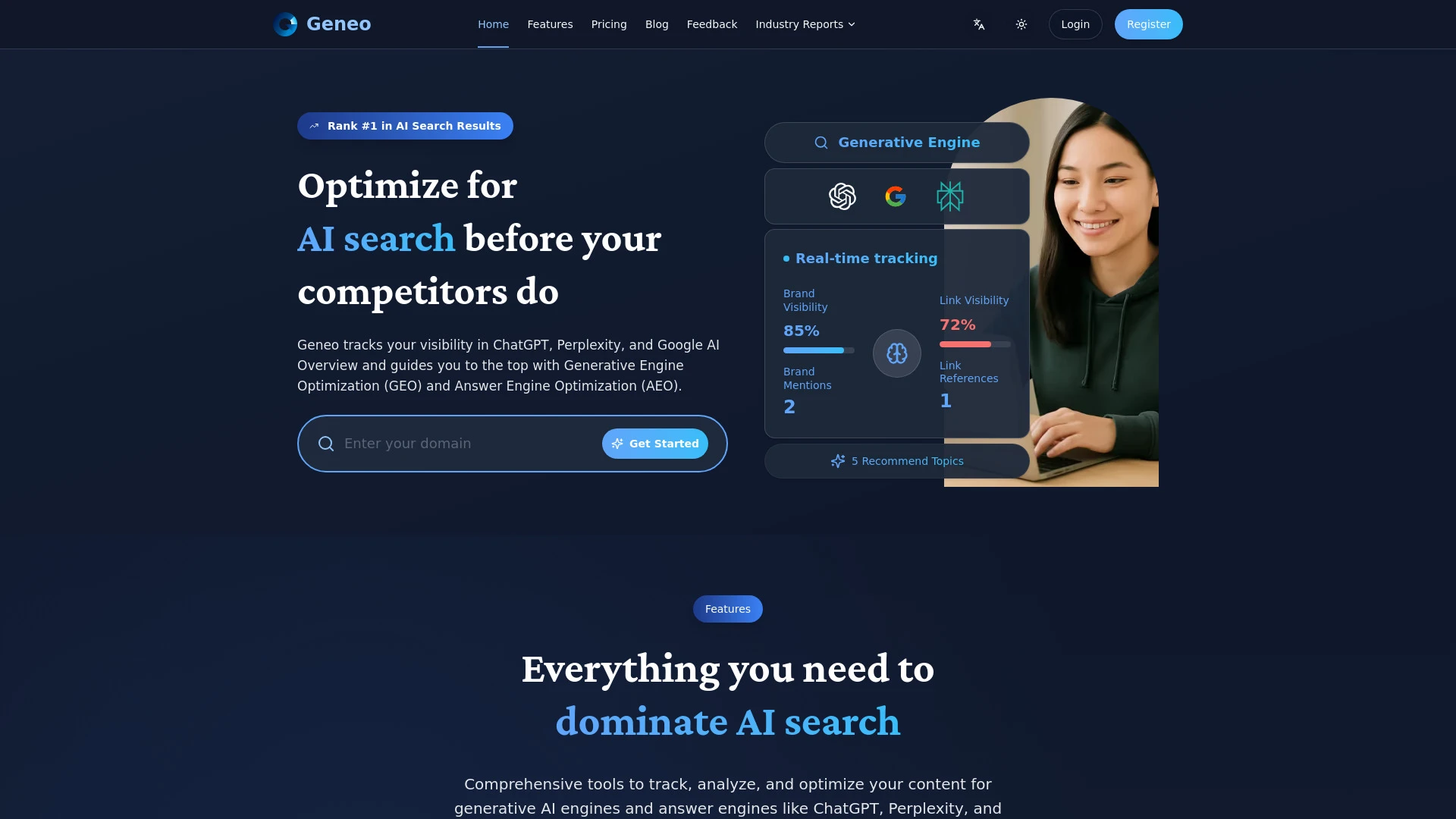 Geneo - AI Tool Ocean