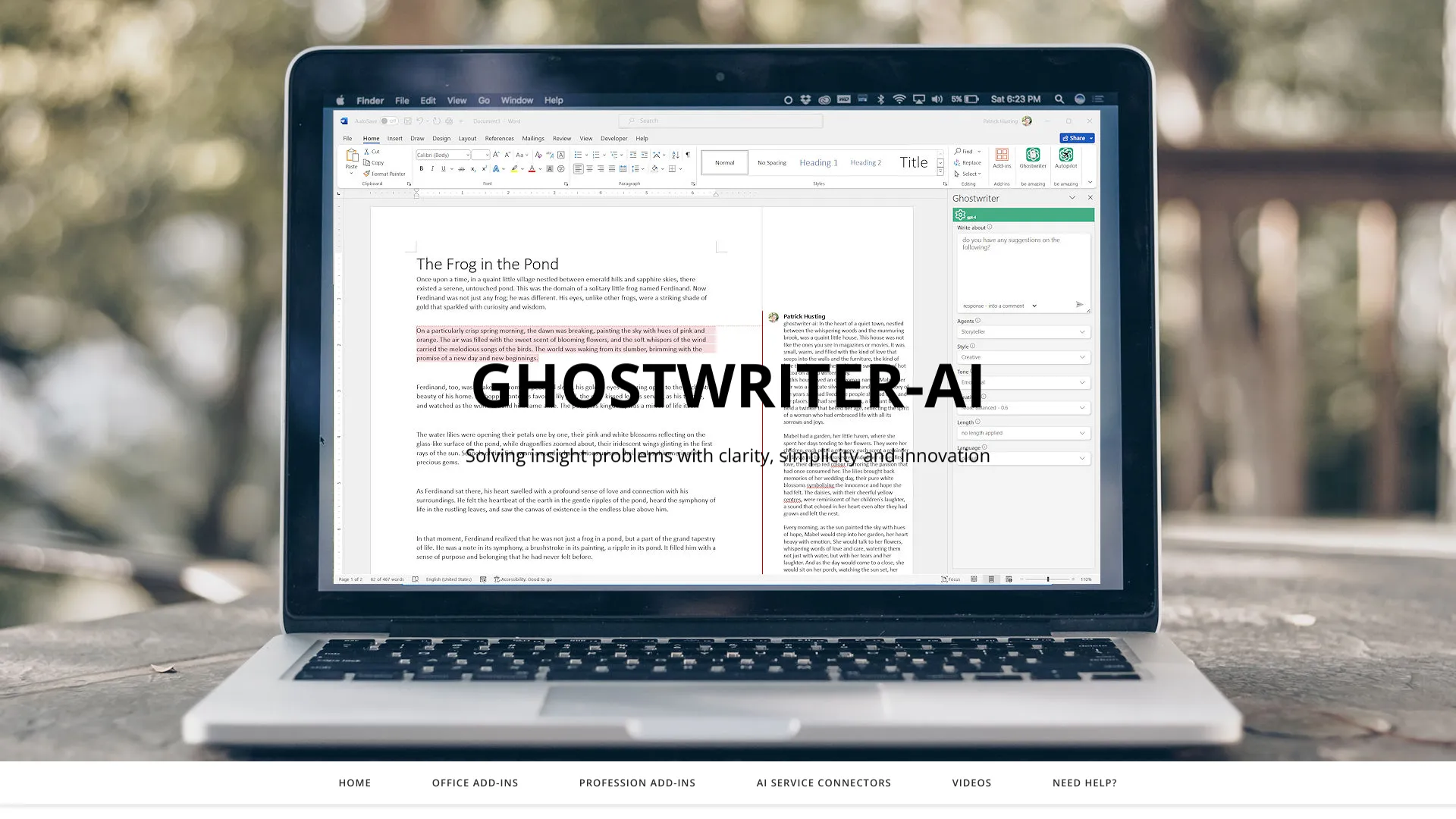Ghostwriter AI - AI Tool Ocean