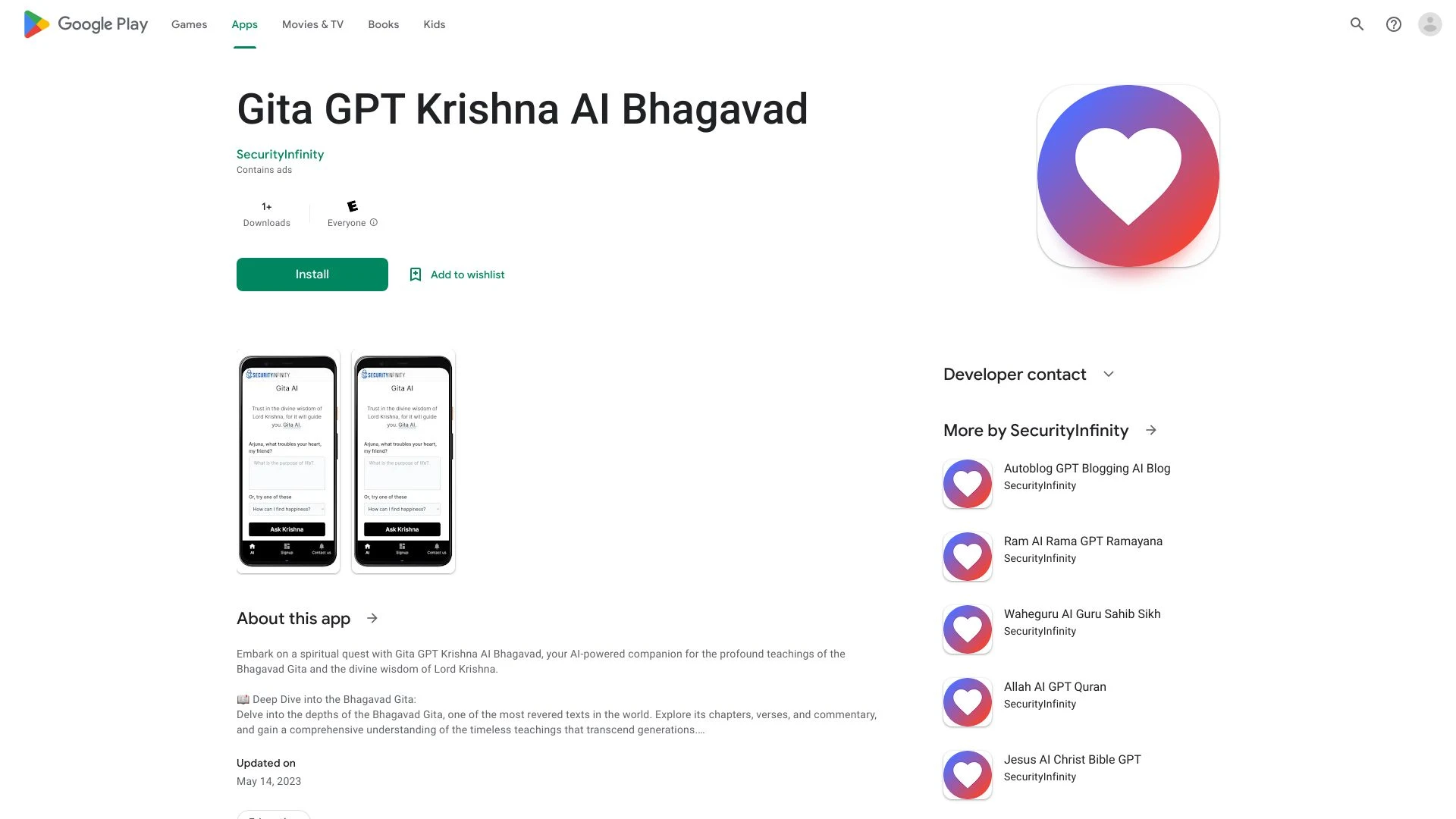 Gita GPT Krishna AI Bhagavad - AI Tool Ocean