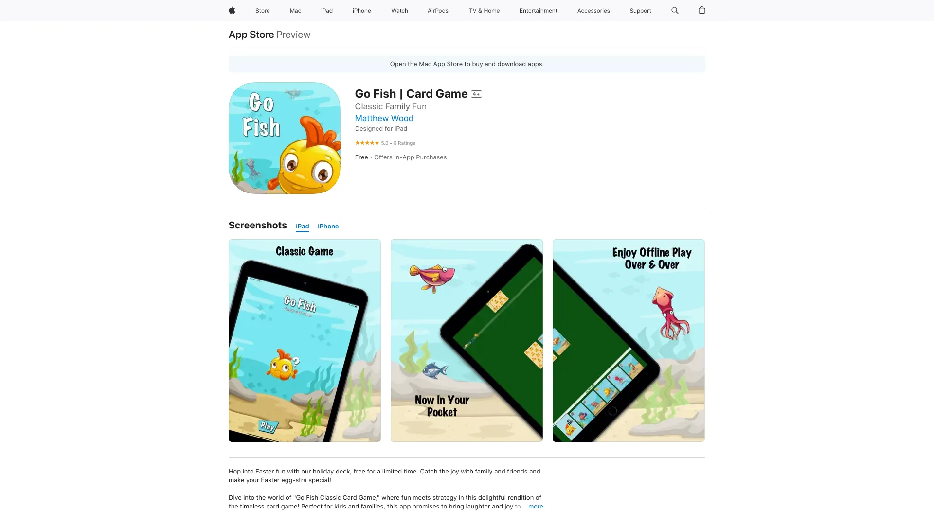 Go Fish Classic Card Game - AI Tool Ocean