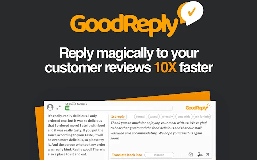 GoodReply - Chrome Extension - AI Tool Ocean