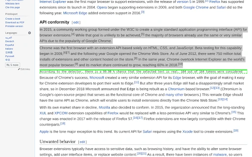 GPT-2 Detector Browser Extension - Chrome Extension - AI Tool Ocean