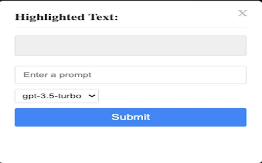 GPT-3.5-turbo and GPT-4 Extension - Chrome Extension - AI Tool Ocean