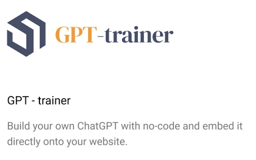 GPT Trainer - Chrome Extension - AI Tool Ocean