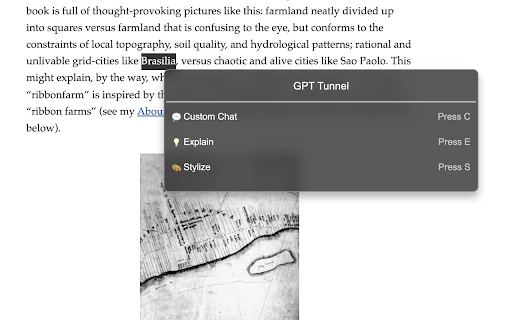 GPT-Tunnel - Chrome Extension - AI Tool Ocean