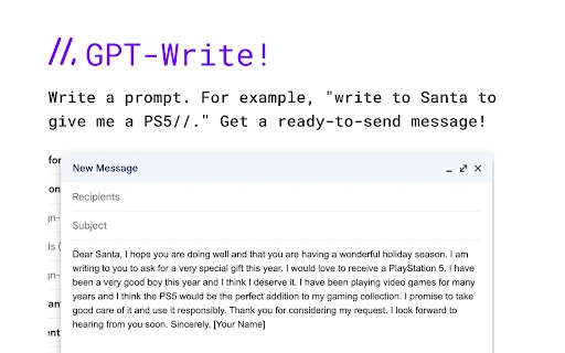 GPT-Write - Chrome Extension - AI Tool Ocean