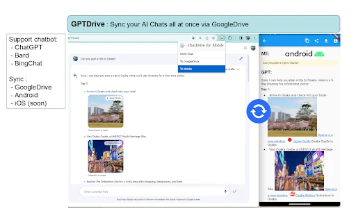 GPTDrive - Chrome Extension - AI Tool Ocean