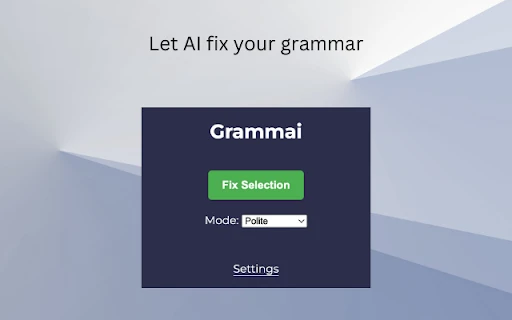 Grammai - Chrome Extension - AI Tool Ocean