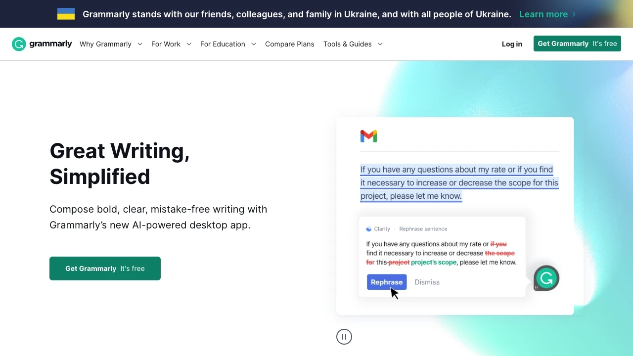 Grammarly - AI Tool Ocean