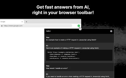 Halist AI - Chrome Extension - AI Tool Ocean