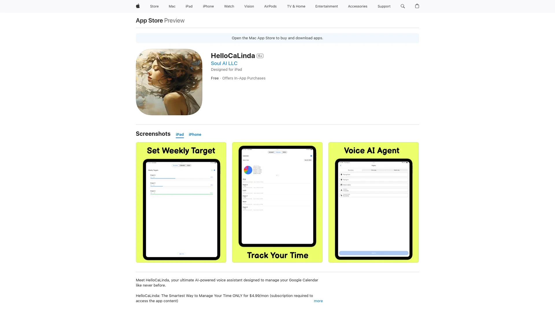 HelloCaLinda - AI Tool Ocean