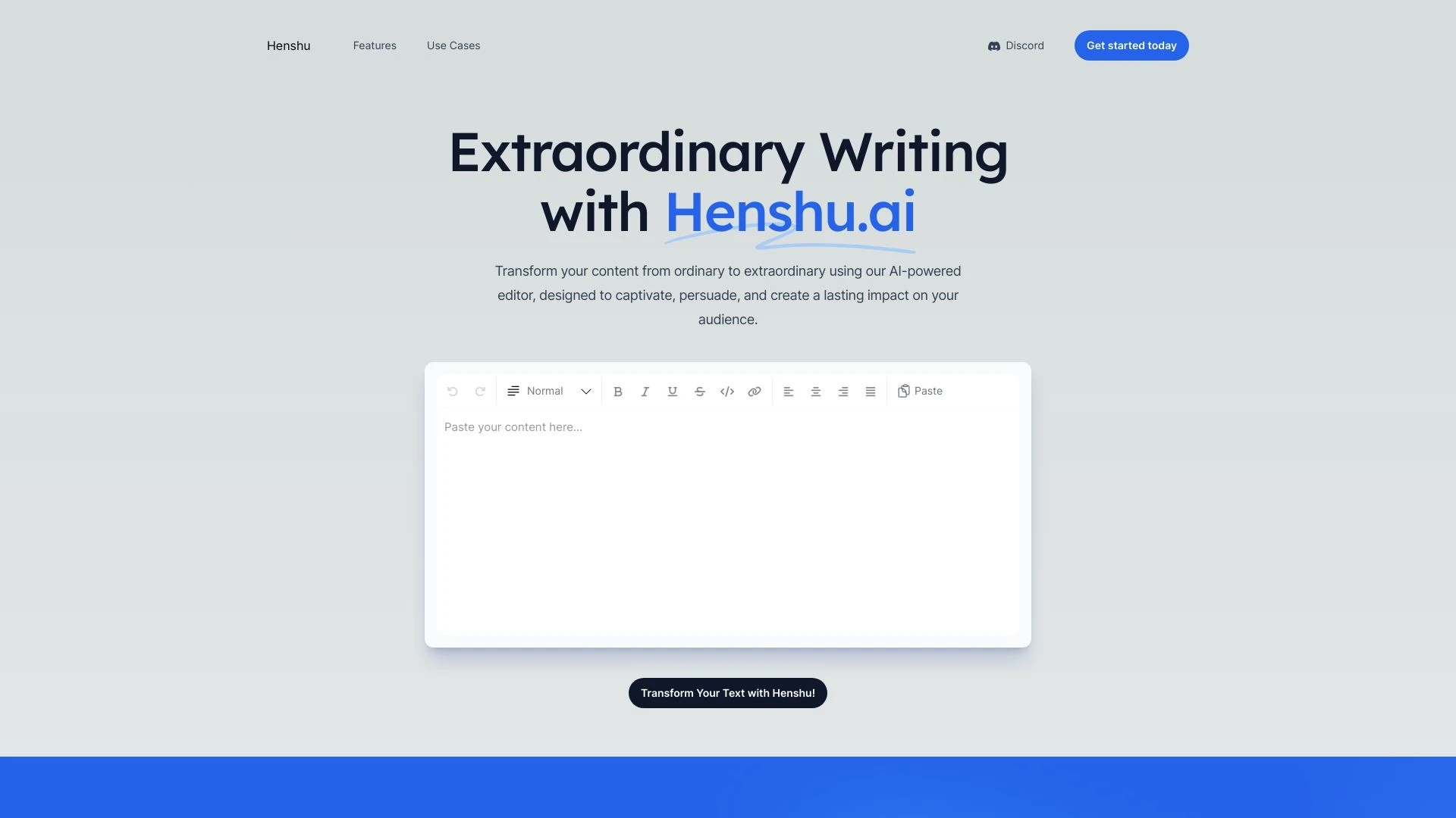Henshu.ai - AI Tool Ocean