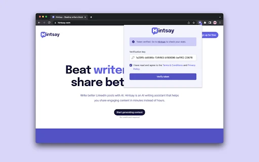Hintsay - Chrome Extension - AI Tool Ocean