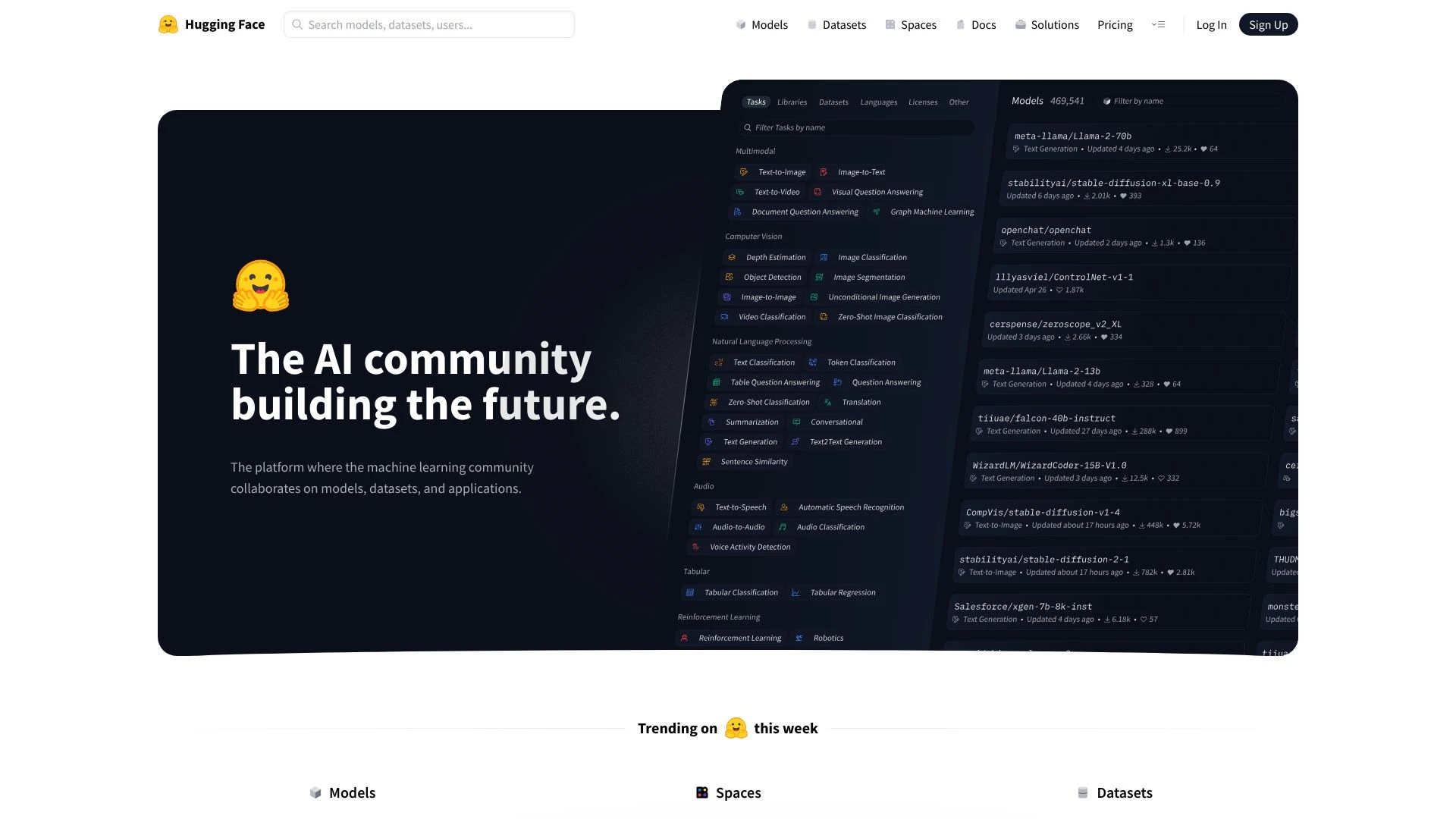 Hugging Face - AI Tool Ocean