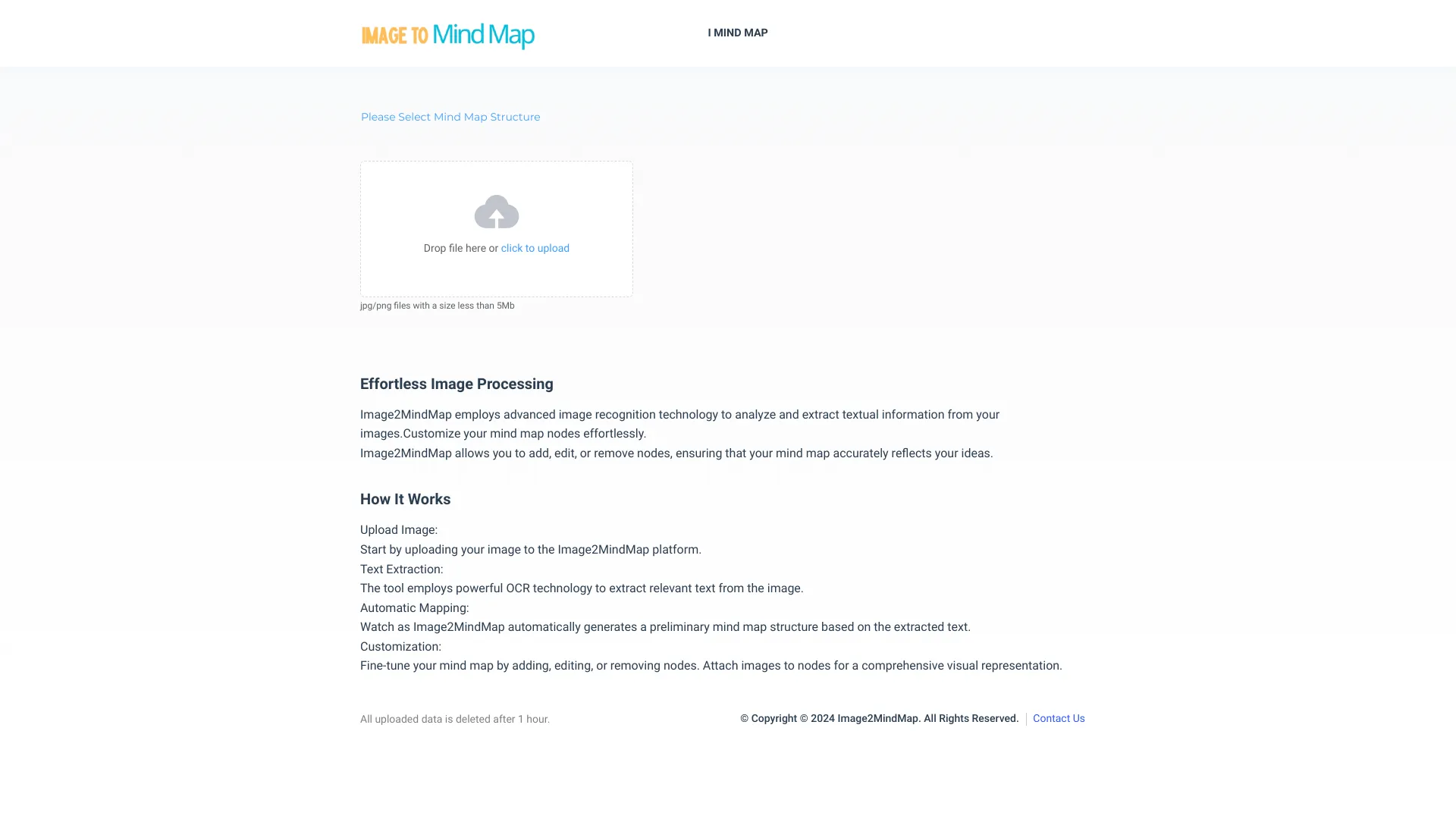Image2MindMap - AI Tool Ocean