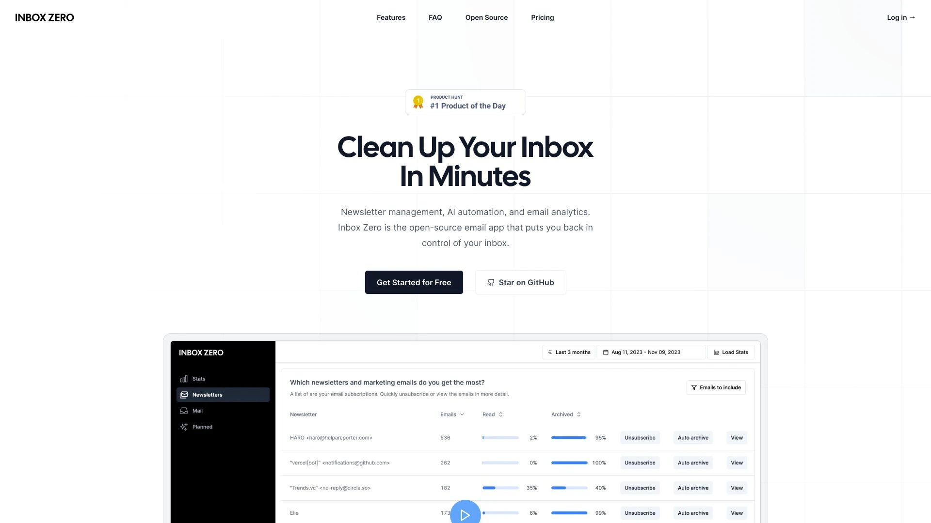 Inbox Zero - AI Tool Ocean