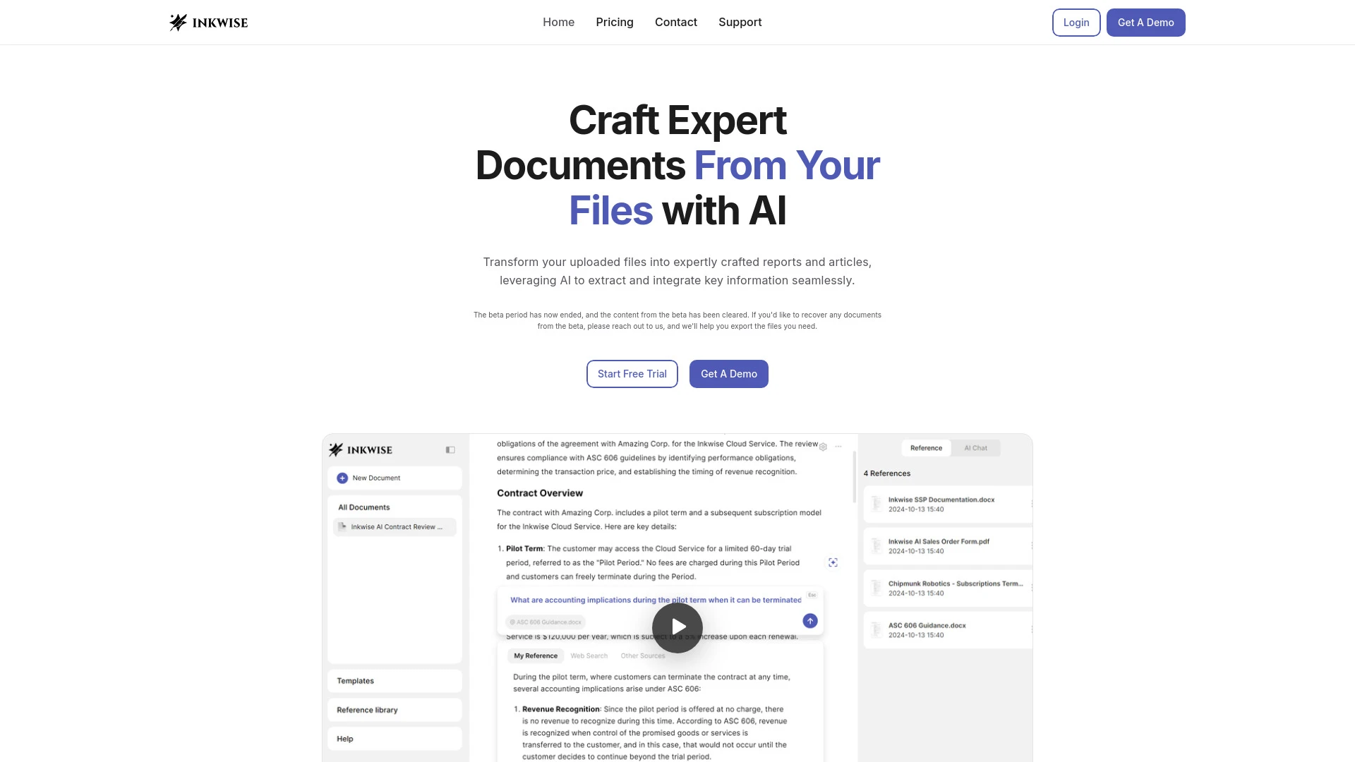 Inkwise - AI Tool Ocean