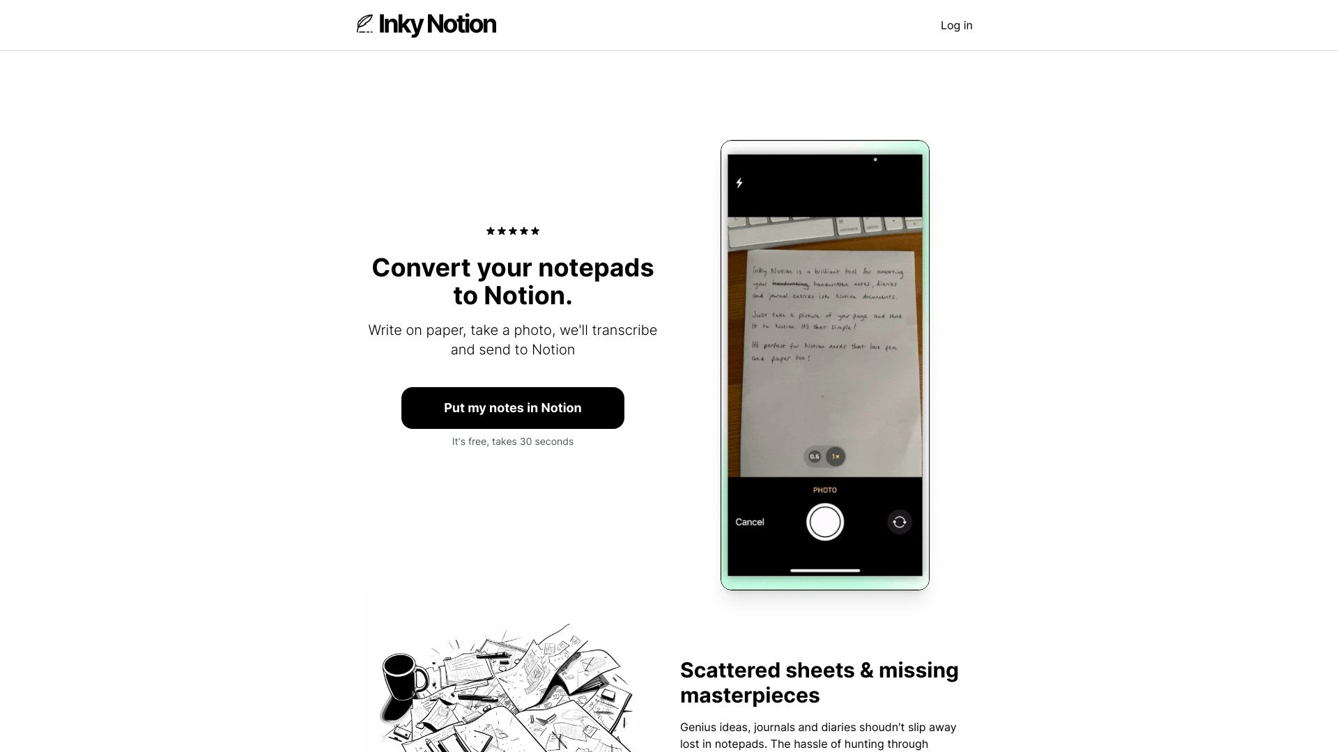 Inky Notion - AI Tool Ocean