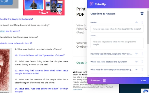 Instant Answers - Chrome Extension - AI Tool Ocean