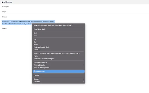 IntelliScribe - Chrome Extension - AI Tool Ocean