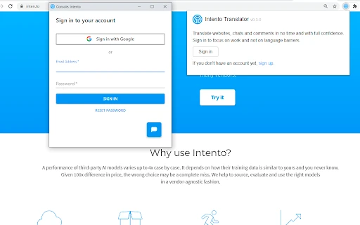 Intento MT Hub Chrome Extension - Chrome Extension - AI Tool Ocean