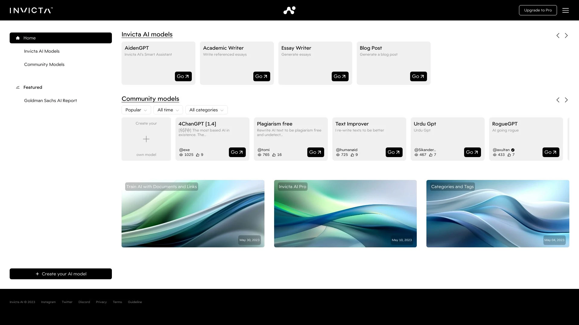 Invicta AI - AI Tool Ocean