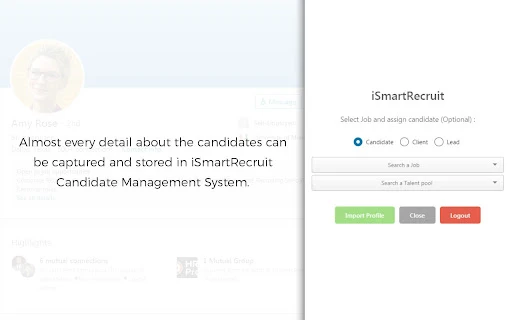 iSmartRecruit Profile Scanner - Chrome Extension - AI Tool Ocean