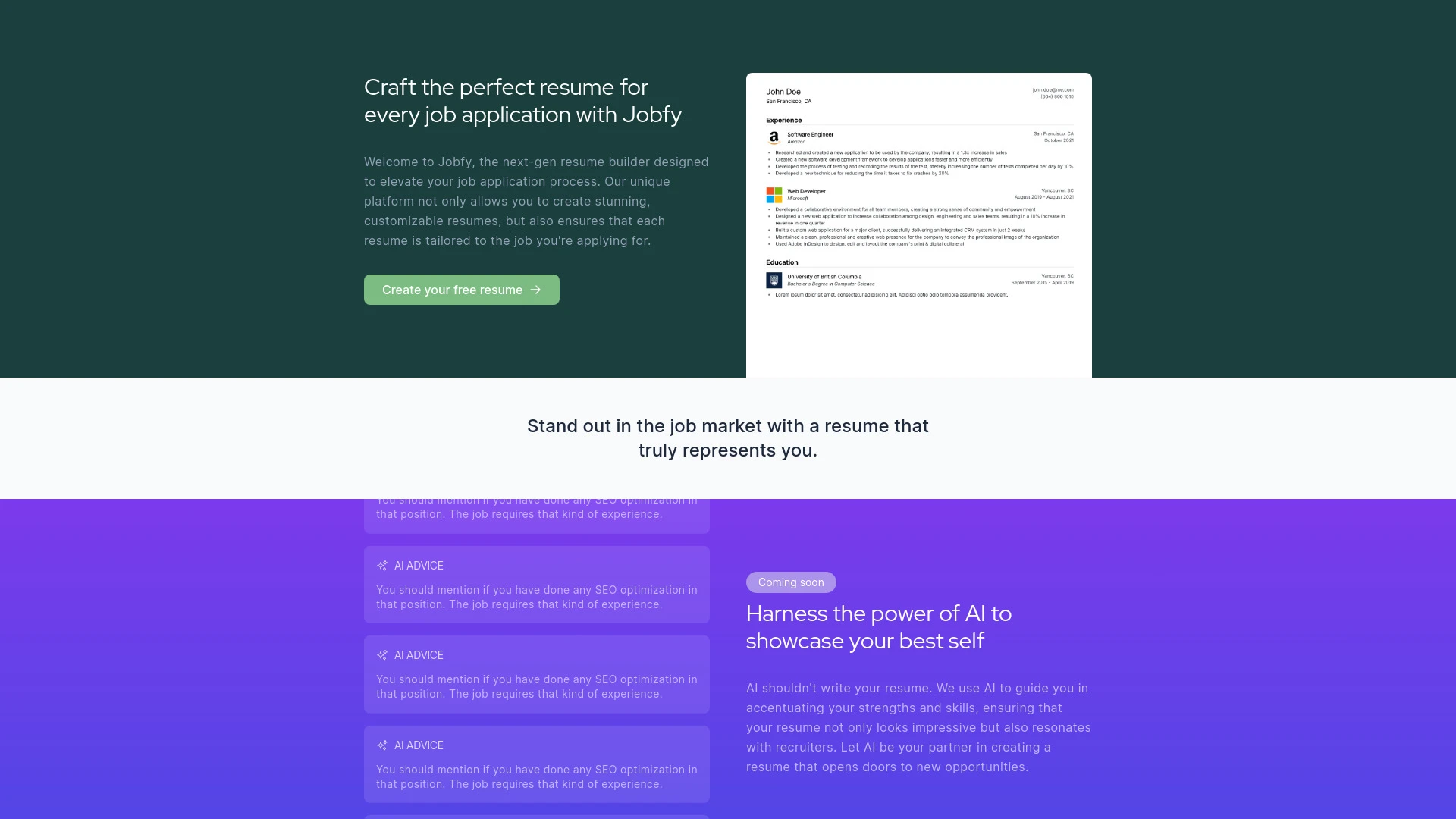 Jobfy - AI Tool Ocean