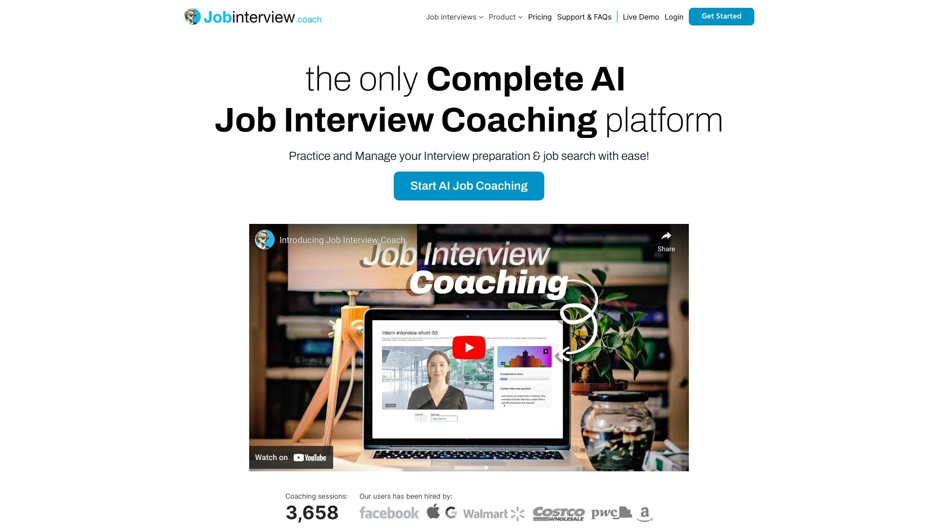 JobInterview.coach - AI Tool Ocean