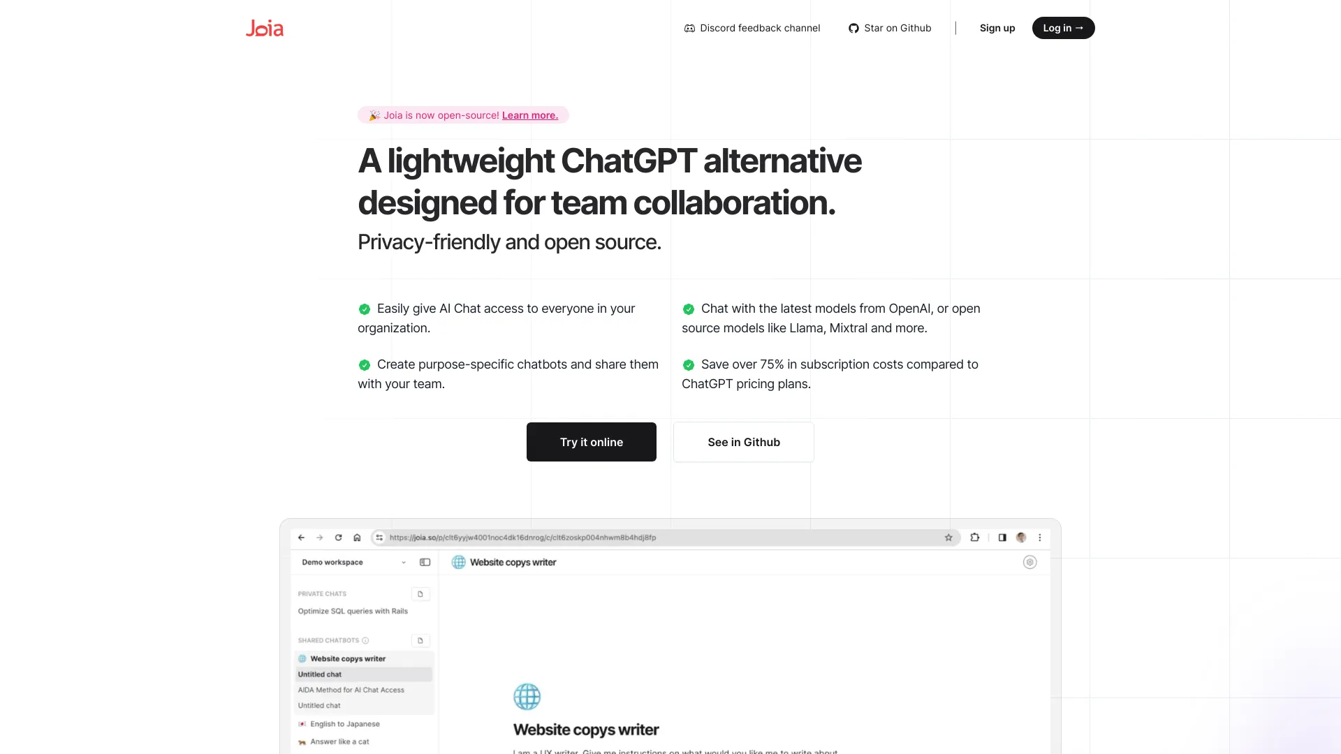 Joia - AI Tool Ocean