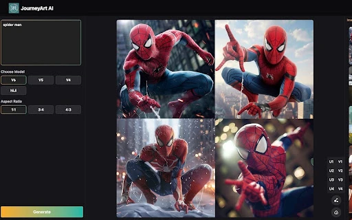 JourneyArt.ai - Chrome Extension - AI Tool Ocean