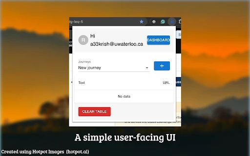 JourneyTracker - Chrome Extension - AI Tool Ocean