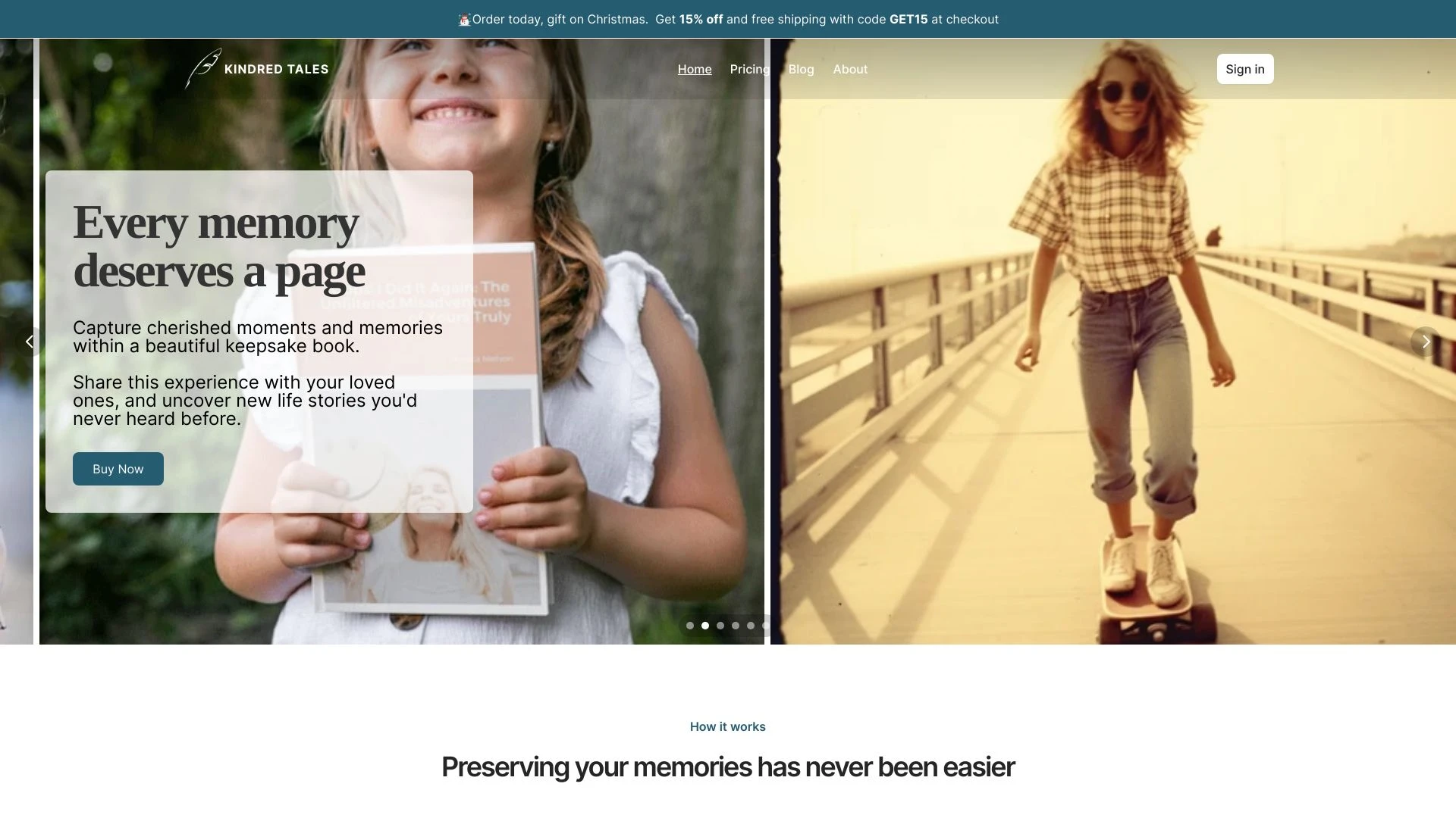 Kindred Tales - AI Tool Ocean