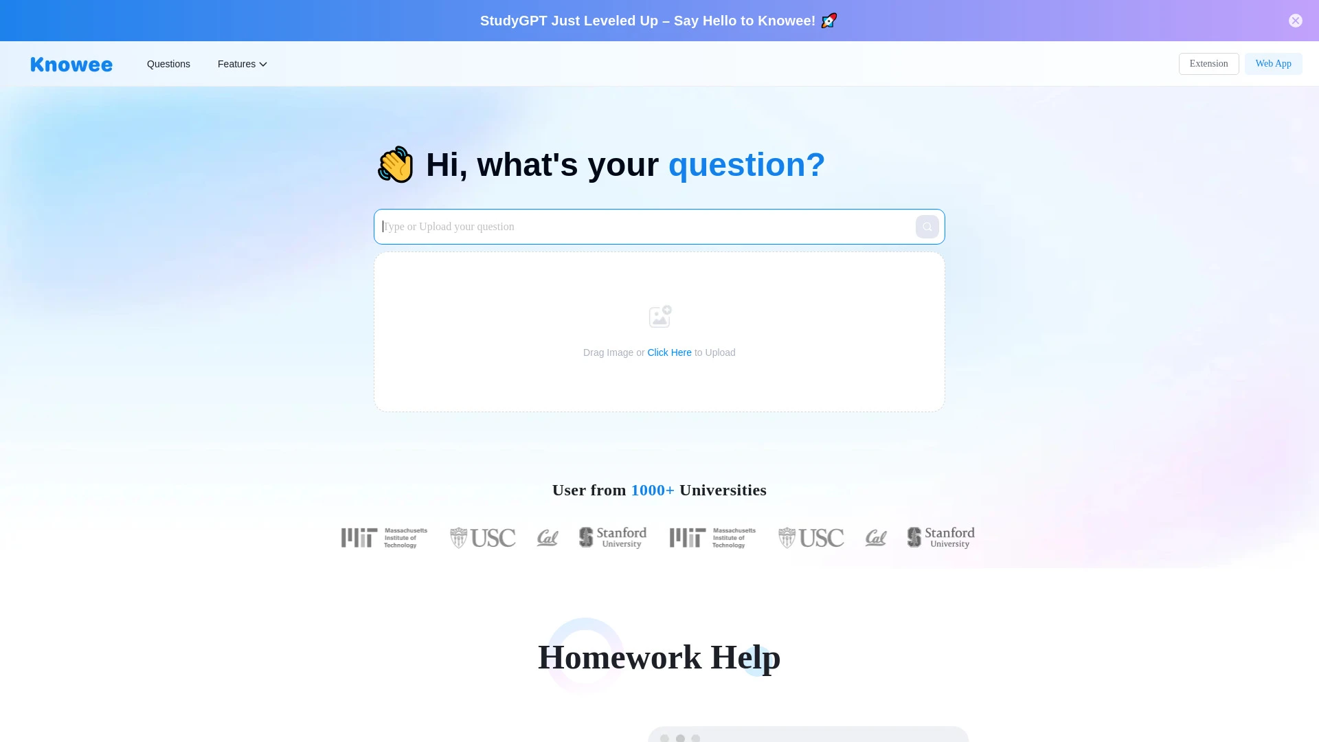 Knowee AI - AI Tool Ocean