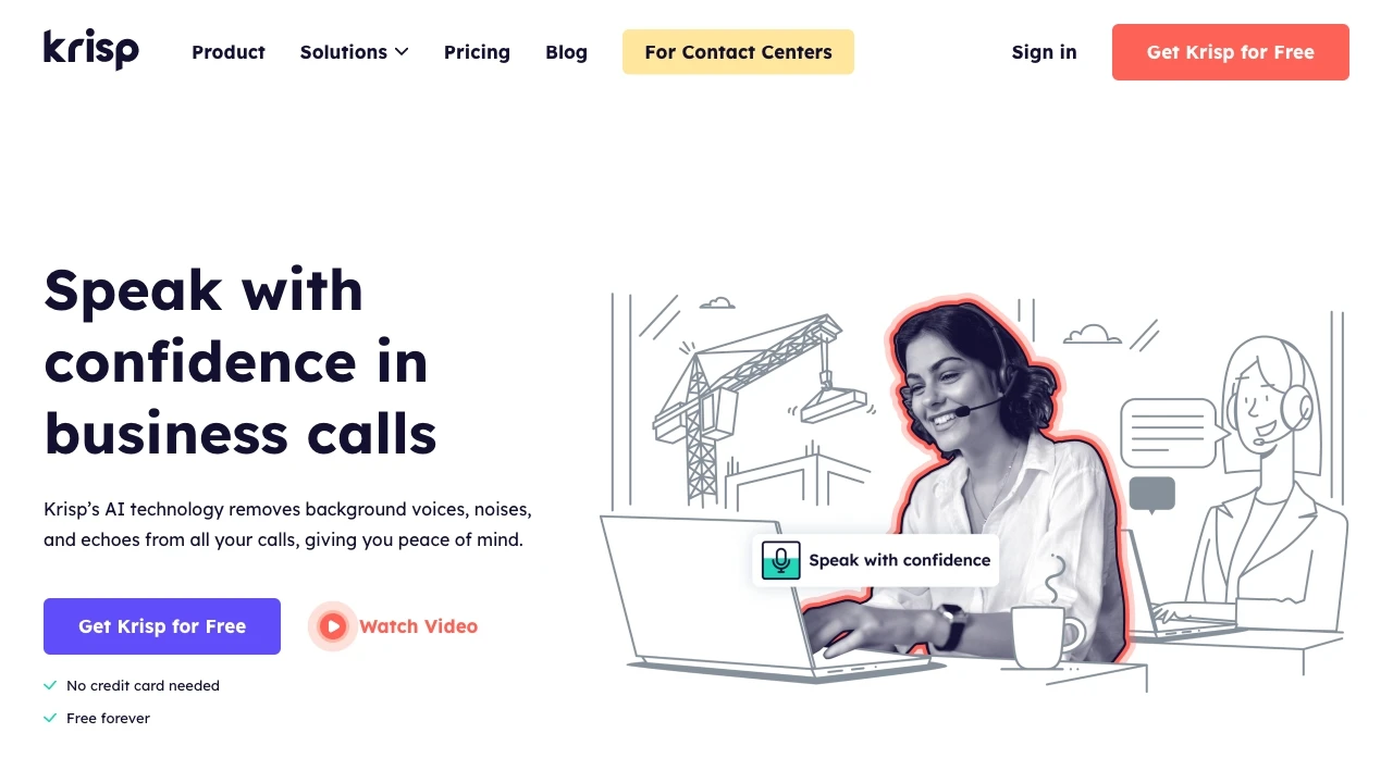 Krisp - AI Tool Ocean